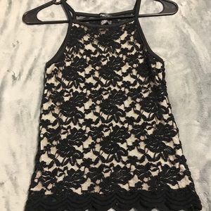 Lace tank